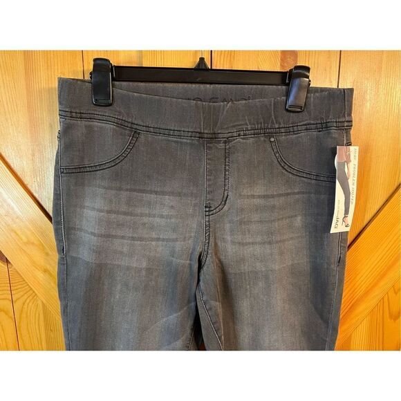 Jag Jeans Marla Legging Pull On Skinny Jeans Size Large Womens Cinder Grey nwt ( - Picture 3 of 8